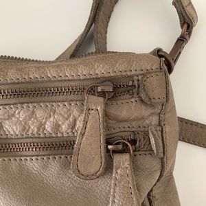 Anthropologie LK Berlin leather crossbody purse